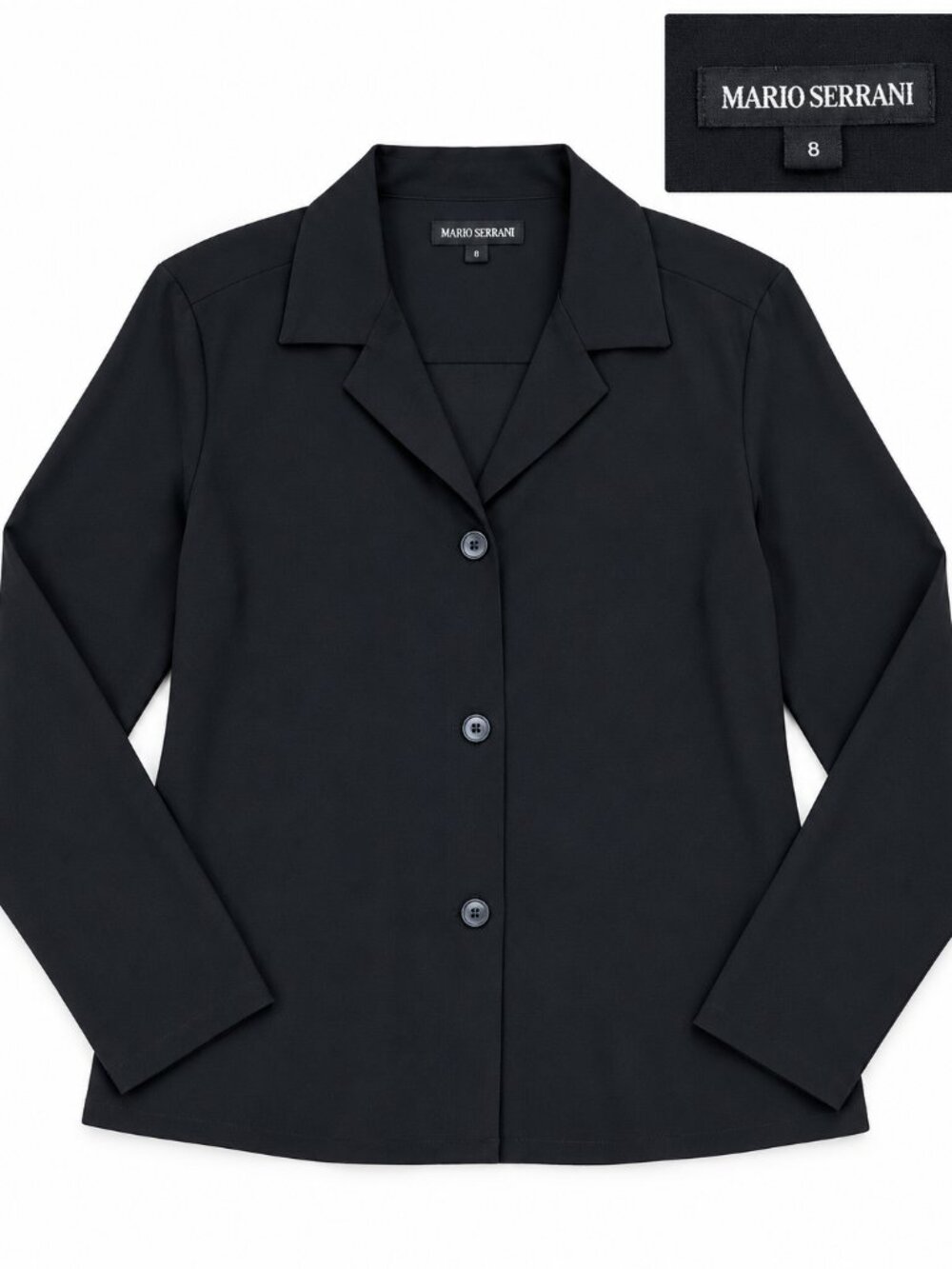 Mario Serrani Black Blazer